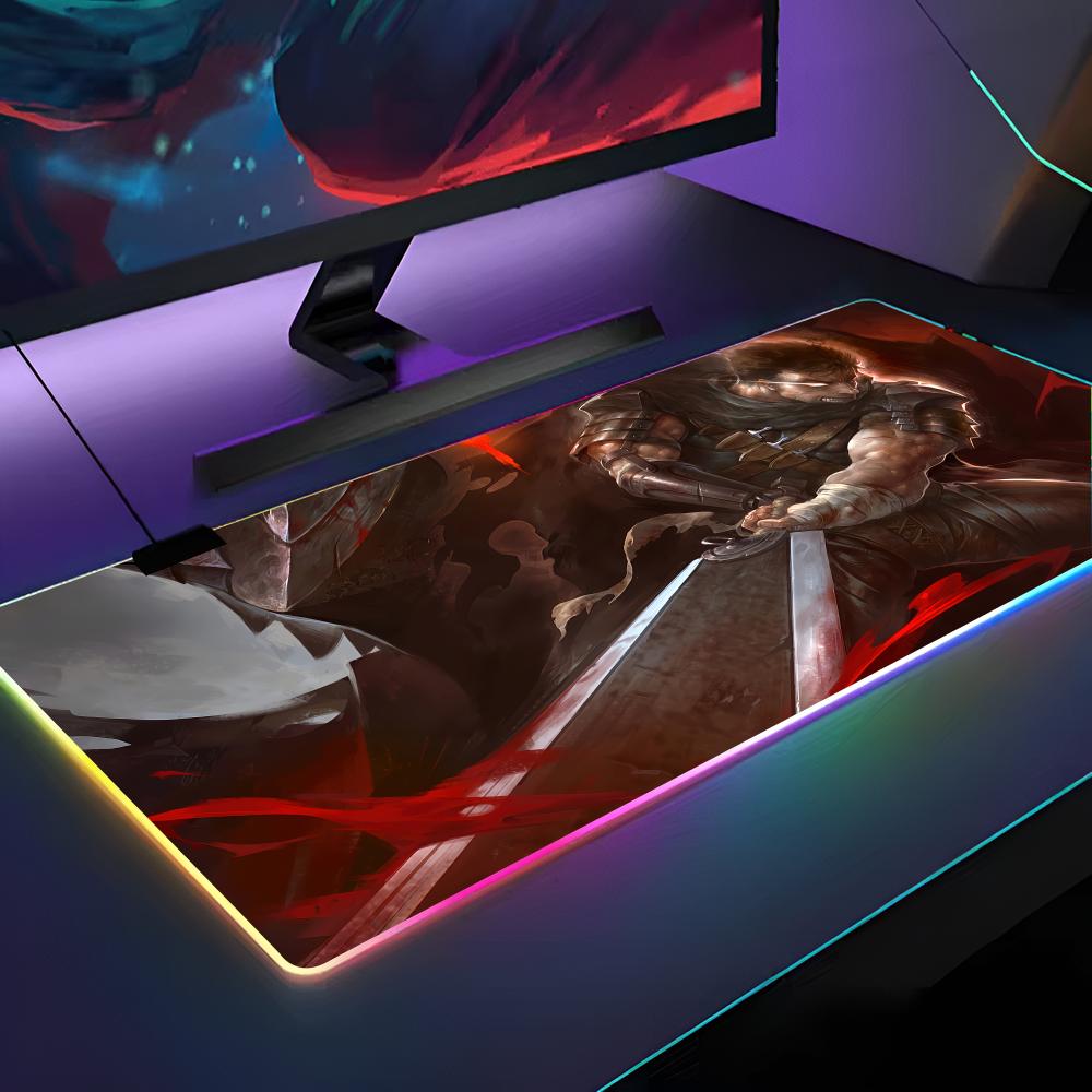 Laptop Accessories Rgb - Guts Sword In Berserk Mouse Pad