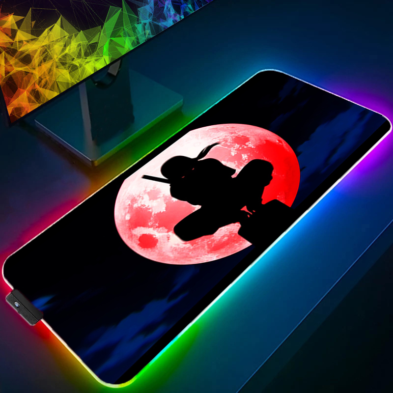 Laptop Accessories Rgb - RGB Large Mouse Pad Backlight Office