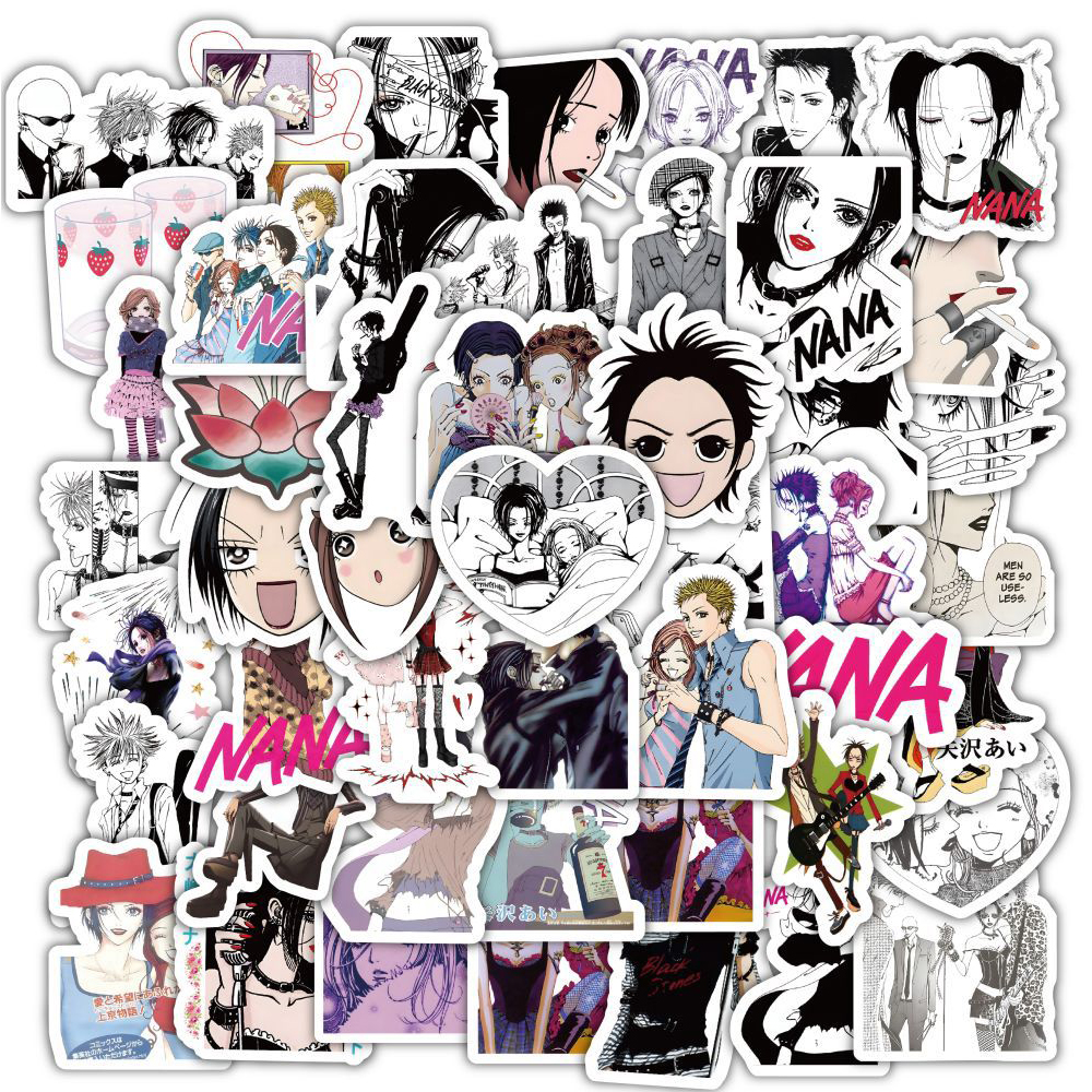 Laptop Accessories Kids - 60PCS Anime NANA Stickers Cool Graffiti