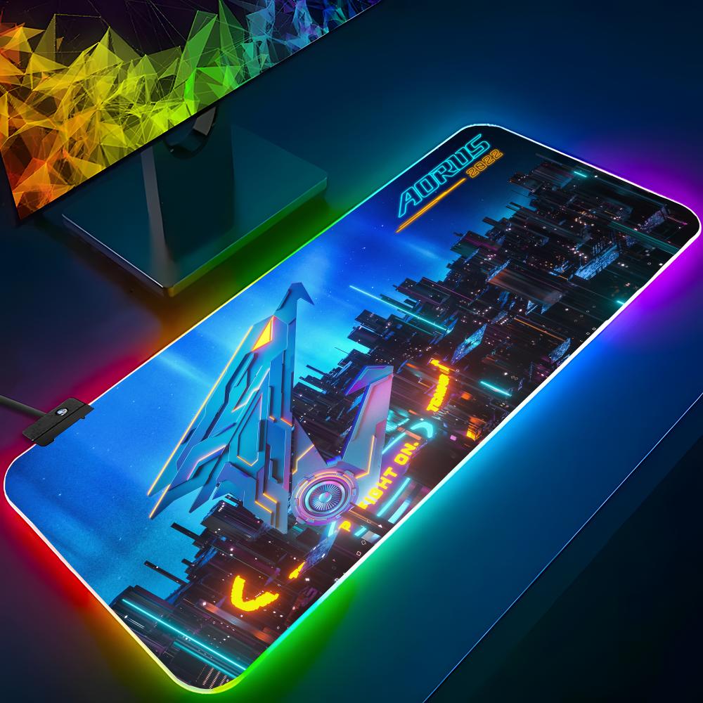 Laptop Accessories Rgb - GIGABYTE AORUS Mouse Pad RGB Backlit
