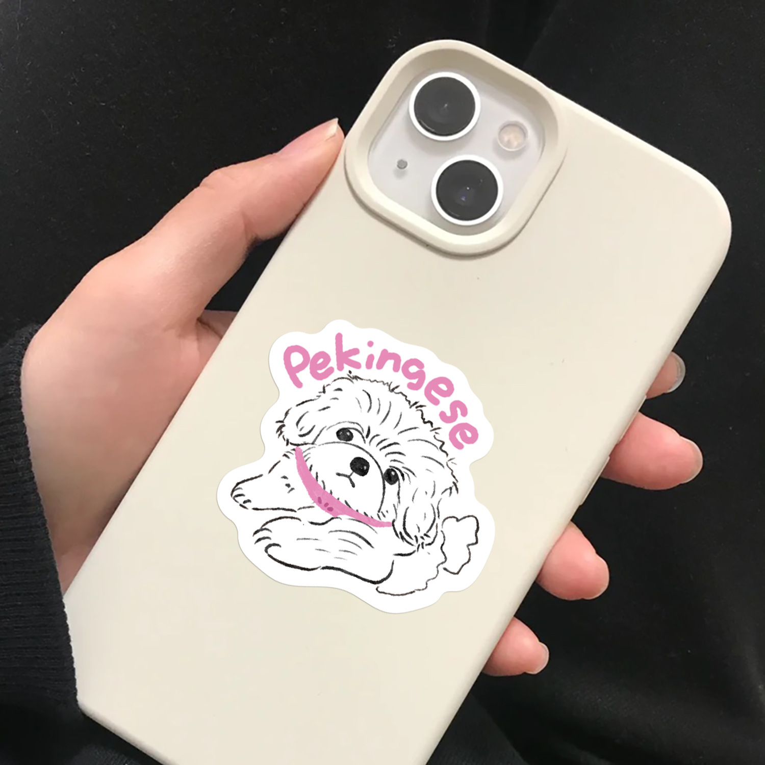 100PCS Cute Dog Graffiti Stick - مراجعة Laptop Accessories Kids وسعره