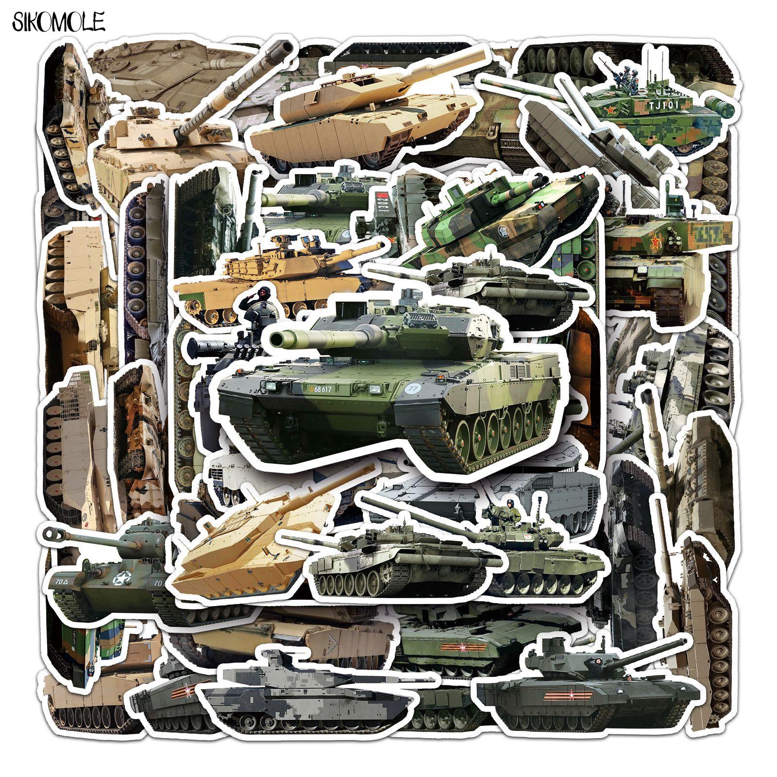 10/30/50pcs Cute Tank Graffiti - مراجعة Laptop Accessories Kids وسعره