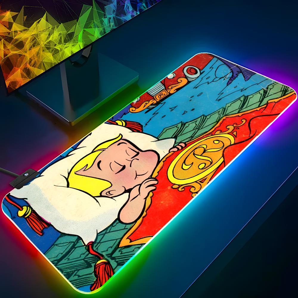 Cartoon Richie Rich Mouse Pad  - مراجعة Laptop Accessories Rgb وسعره