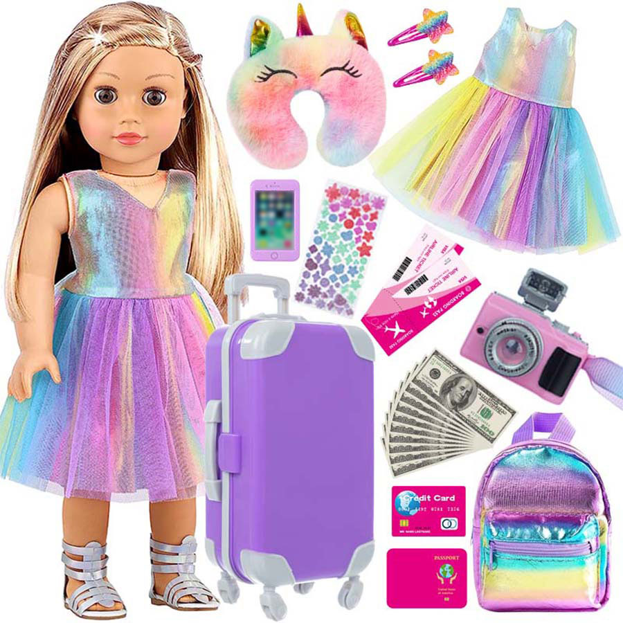 18inch Doll Clothes and Access - مراجعة Laptop Accessories For Girls وسعره
