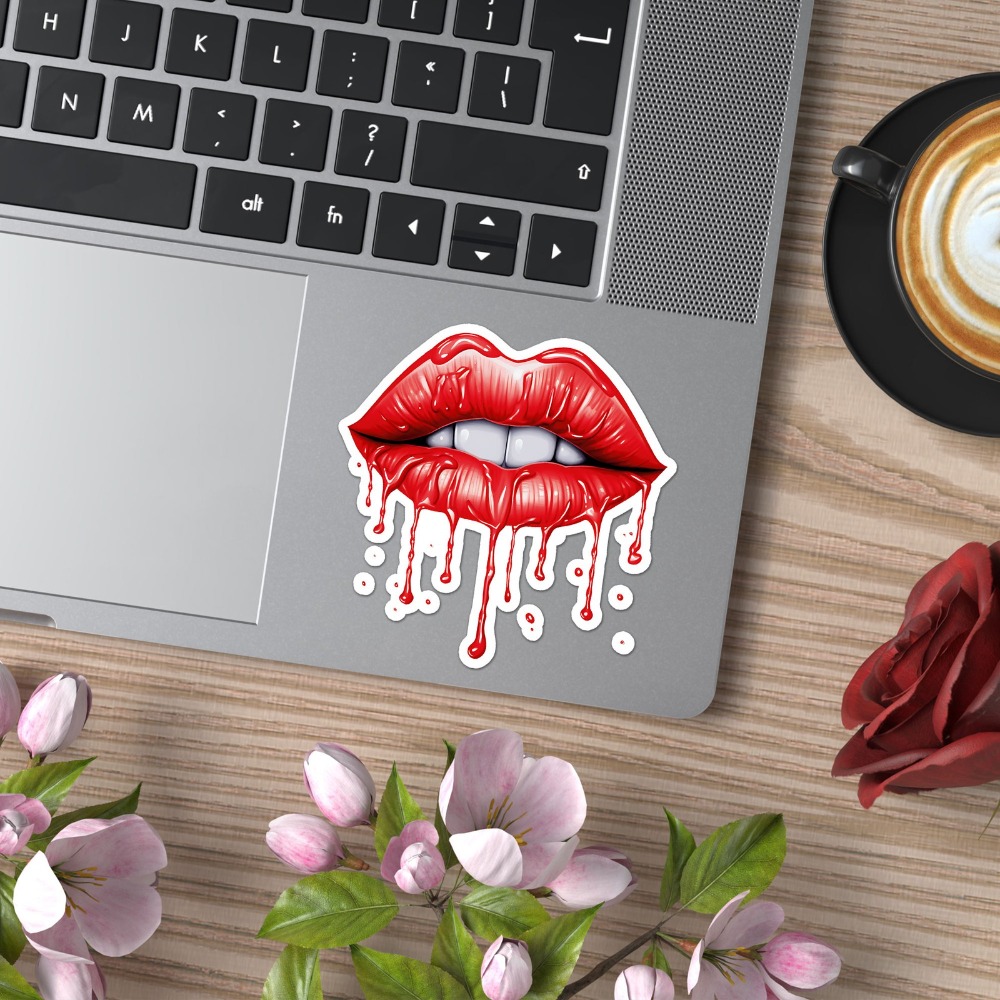 Dripping Red Lips New Must Hav - مراجعة Laptop Accessories You Must Have وسعره
