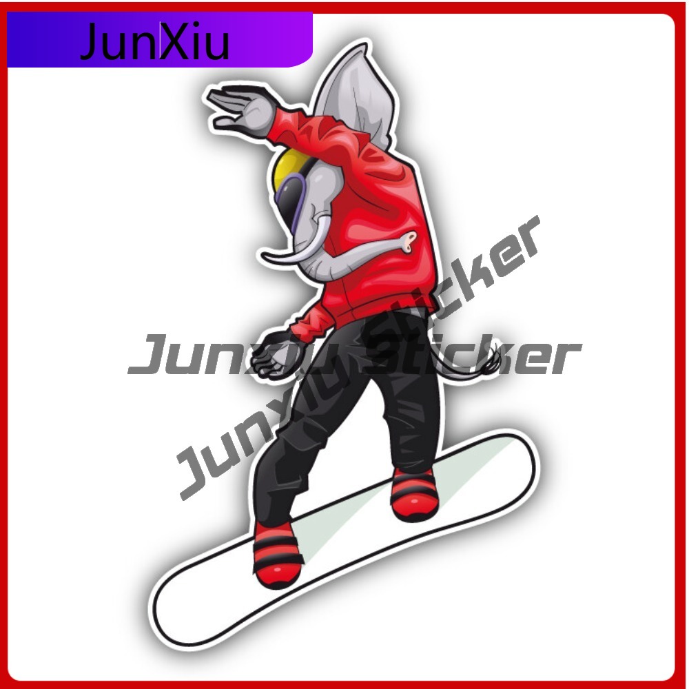 Elephant Snowboarder Car Eye C - مراجعة Laptop Accessories You Must Have وسعره