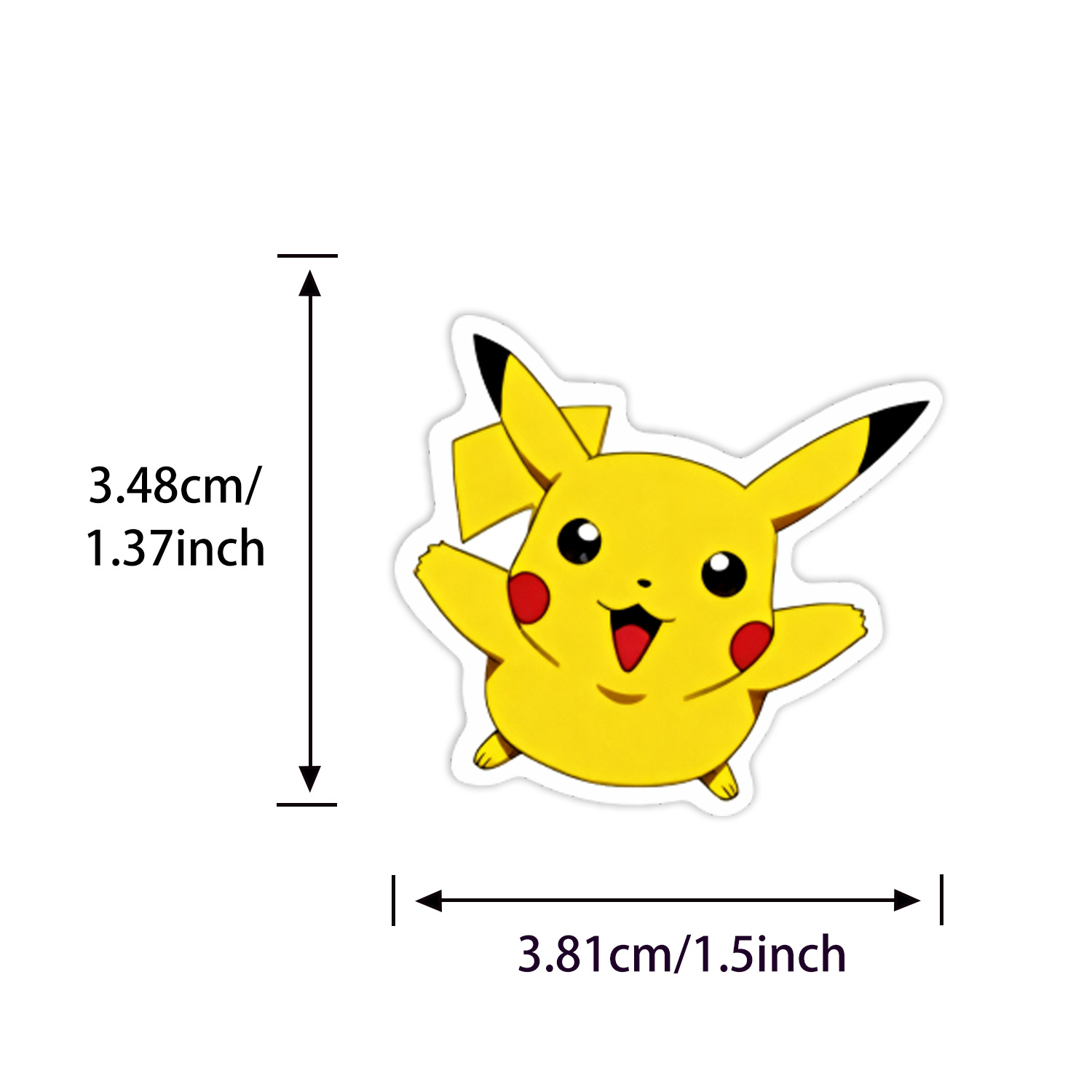 100/200pcs Pokemon Anime Stick - مراجعة Laptop Accessories Kids وسعره