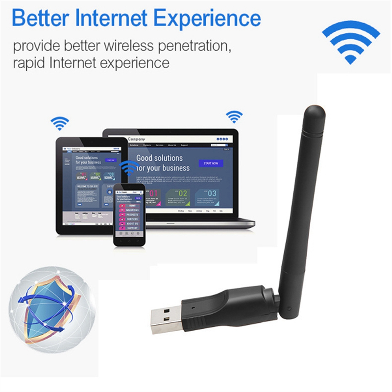 NIC Receiver Driver-Free USB W - مراجعة Laptop Accessories All In One وسعره