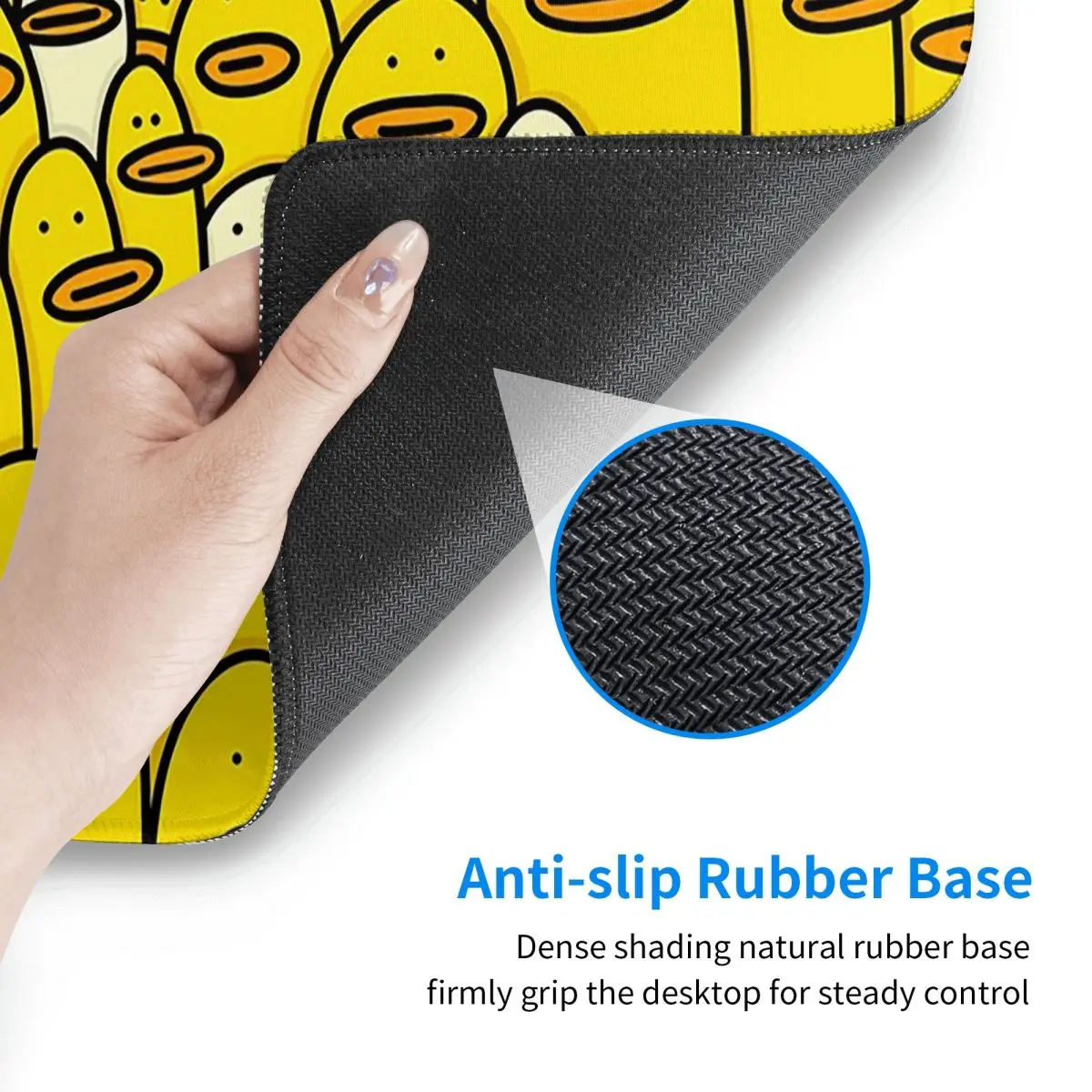 Large Mouse Pad Cartoon Yellow - مراجعة Yellow Laptop Accessories وسعره