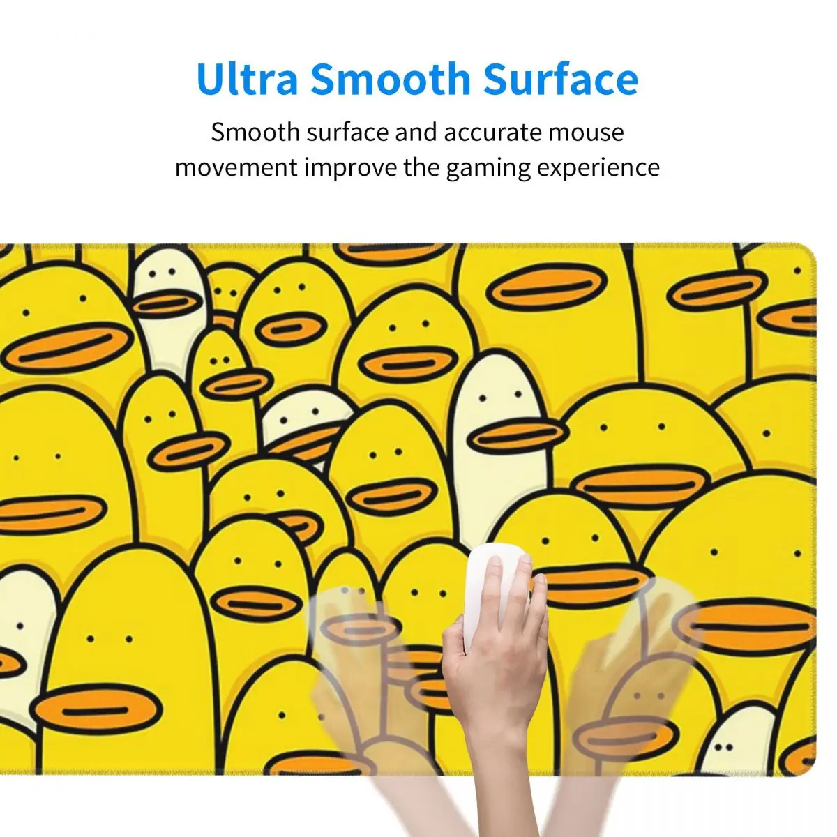 Large Mouse Pad Cartoon Yellow - مراجعة Yellow Laptop Accessories وسعره