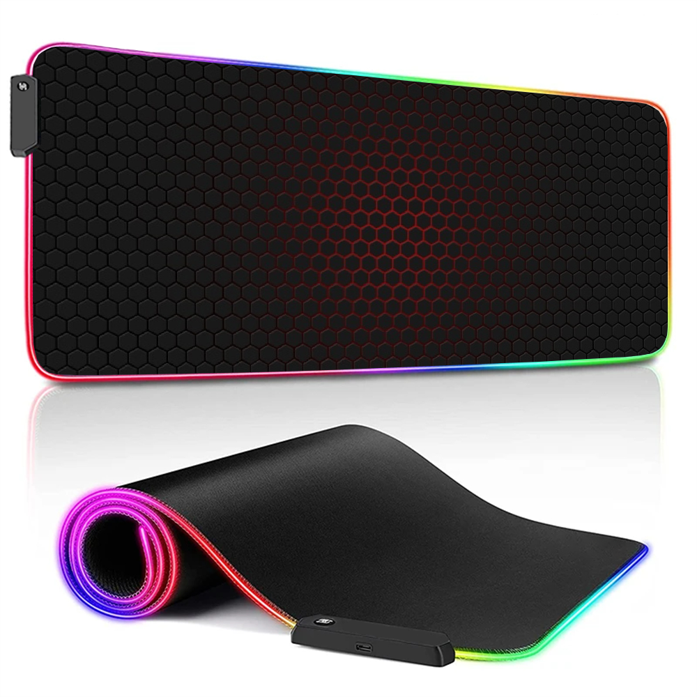 LED Lighting RGB Mouse Pad E-s - مراجعة Laptop Accessories Rgb وسعره