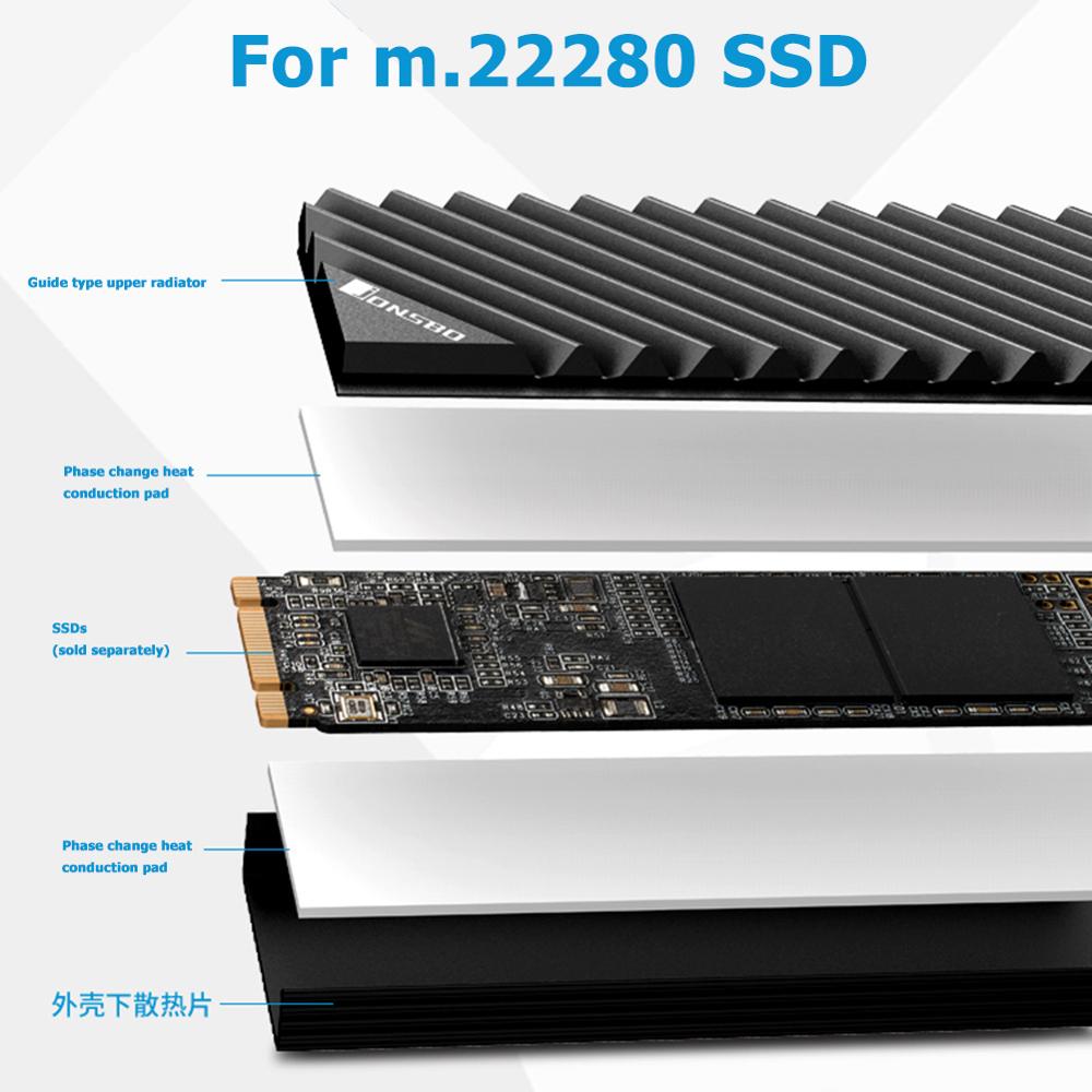 Jonsbo M2 2280 SSD Aluminum He - مراجعة External Nvme Ssd وسعره