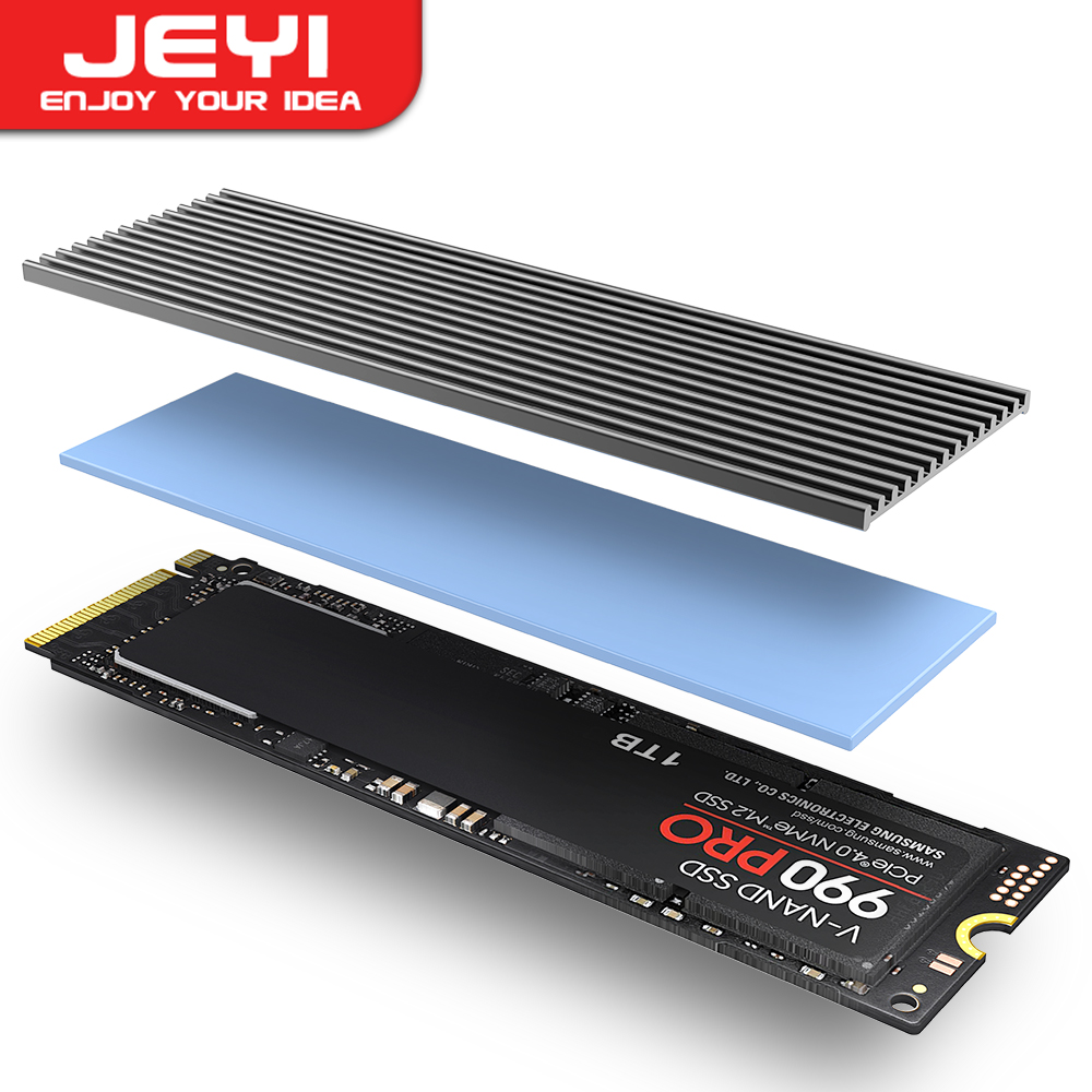 JEYI M.2 SSD Heatsink, Aluminu - مراجعة External Nvme Ssd وسعره