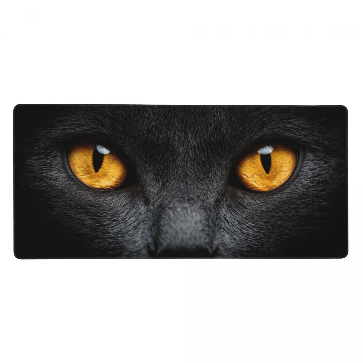 Black Cat Face And Yellow Eyes - مراجعة Yellow Laptop Accessories وسعره