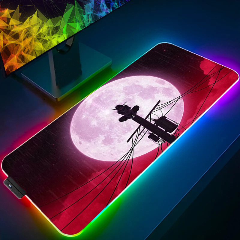 RGB Large Mouse Pad Backlight  - مراجعة Laptop Accessories Rgb وسعره