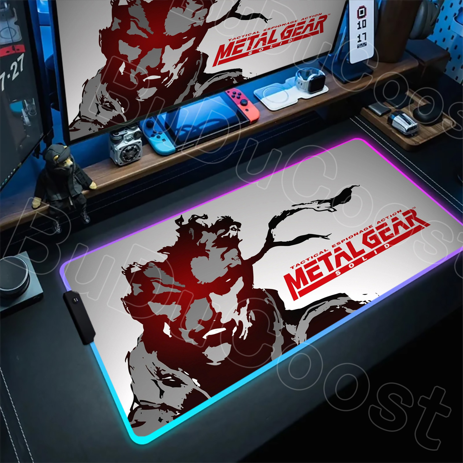 RGB Mouse Pad Metal Gear Solid - مراجعة Laptop Accessories Rgb وسعره