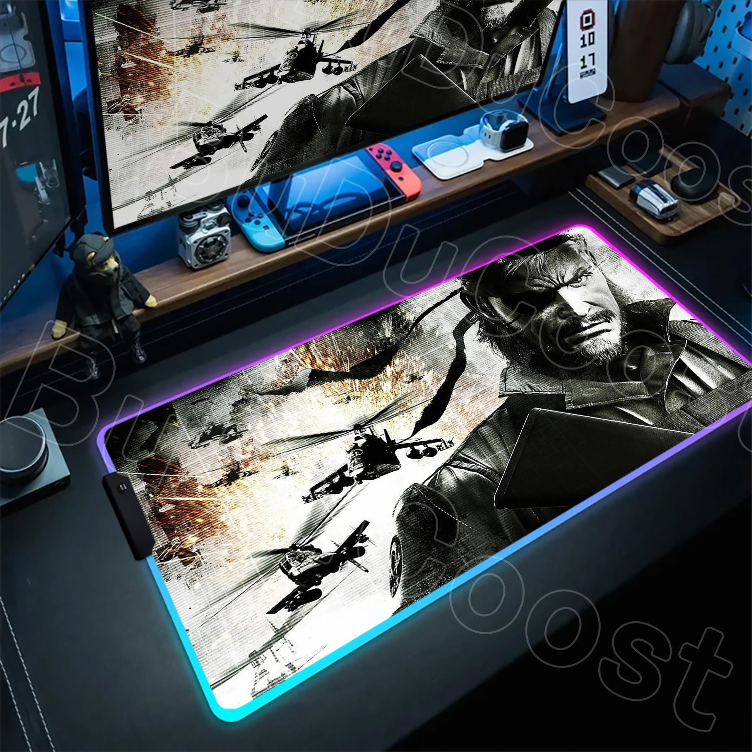RGB Mouse Pad Metal Gear Solid - مراجعة Laptop Accessories Rgb وسعره