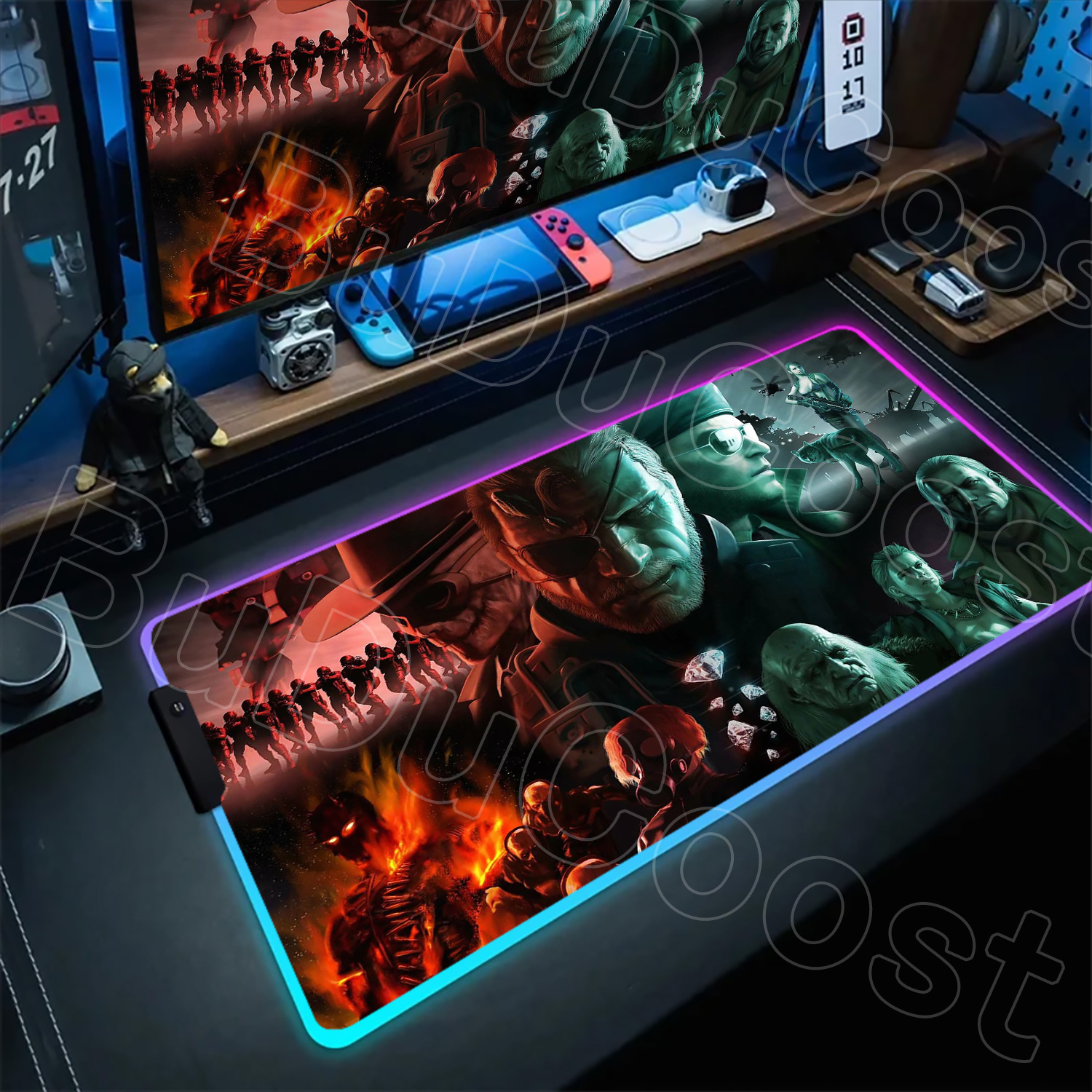 RGB Mouse Pad Metal Gear Solid - مراجعة Laptop Accessories Rgb وسعره