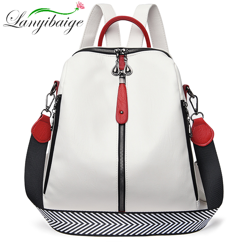 Fashion Backpack Women Soft Le - مراجعة Laptop Accessories Girly وسعره