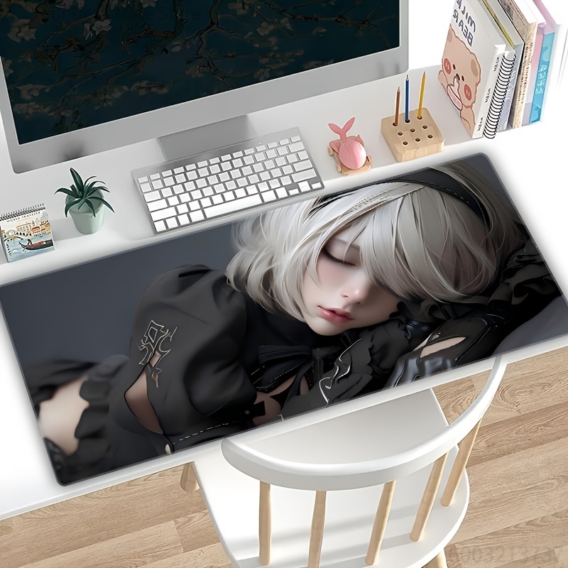 Short Hair Anime Girl Theme Mo - مراجعة Laptop Accessories For Girls وسعره