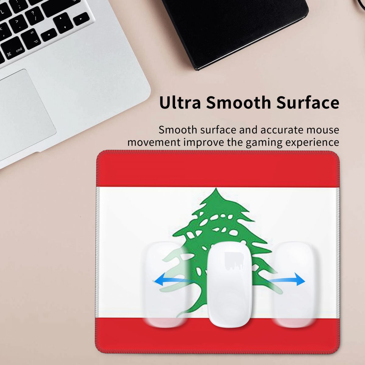 Multi-size Mouse Pad Flag Of L - مراجعة Laptop Accessories Lebanon وسعره