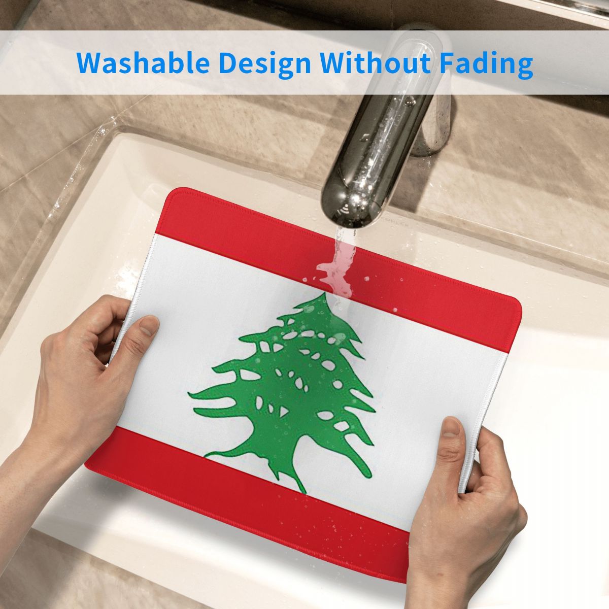 Multi-size Mouse Pad Flag Of L - مراجعة Laptop Accessories Lebanon وسعره