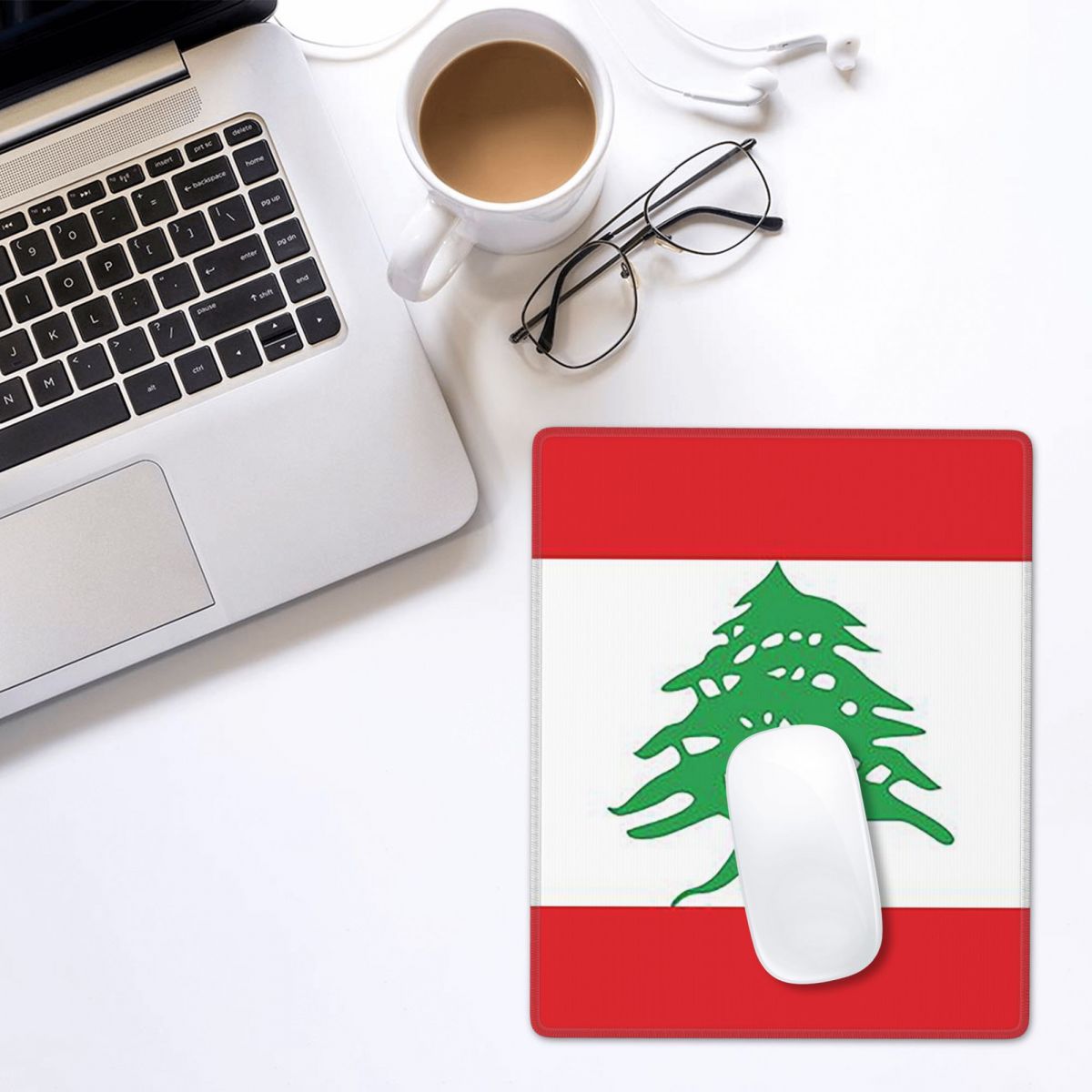 Flag Of Lebanon Mouse Pad Game - مراجعة Laptop Accessories Lebanon وسعره