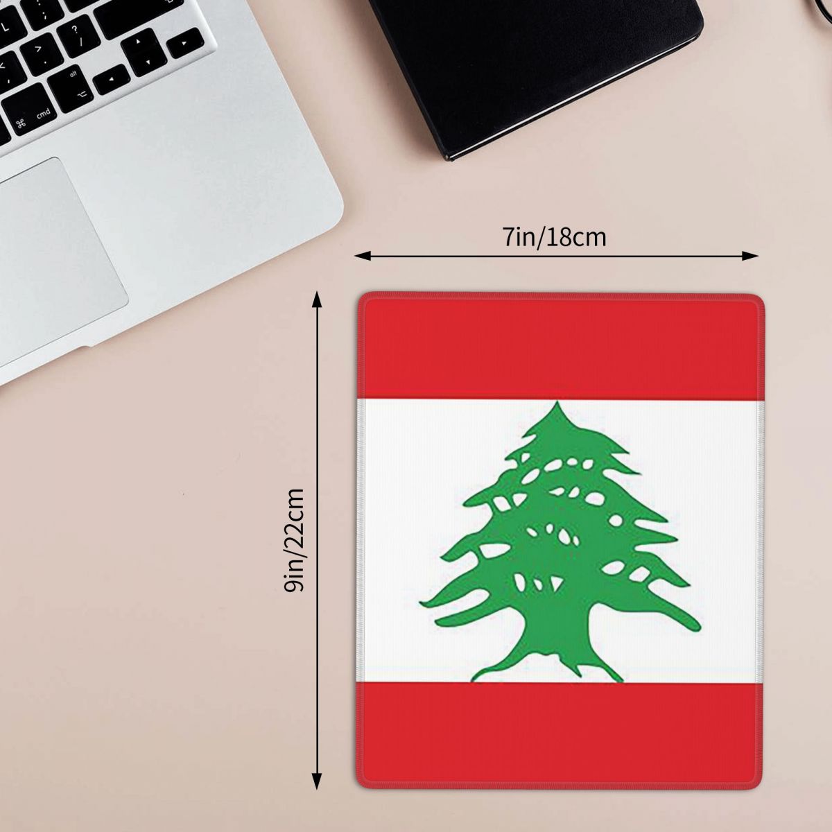 Flag Of Lebanon Mouse Pad Game - مراجعة Laptop Accessories Lebanon وسعره