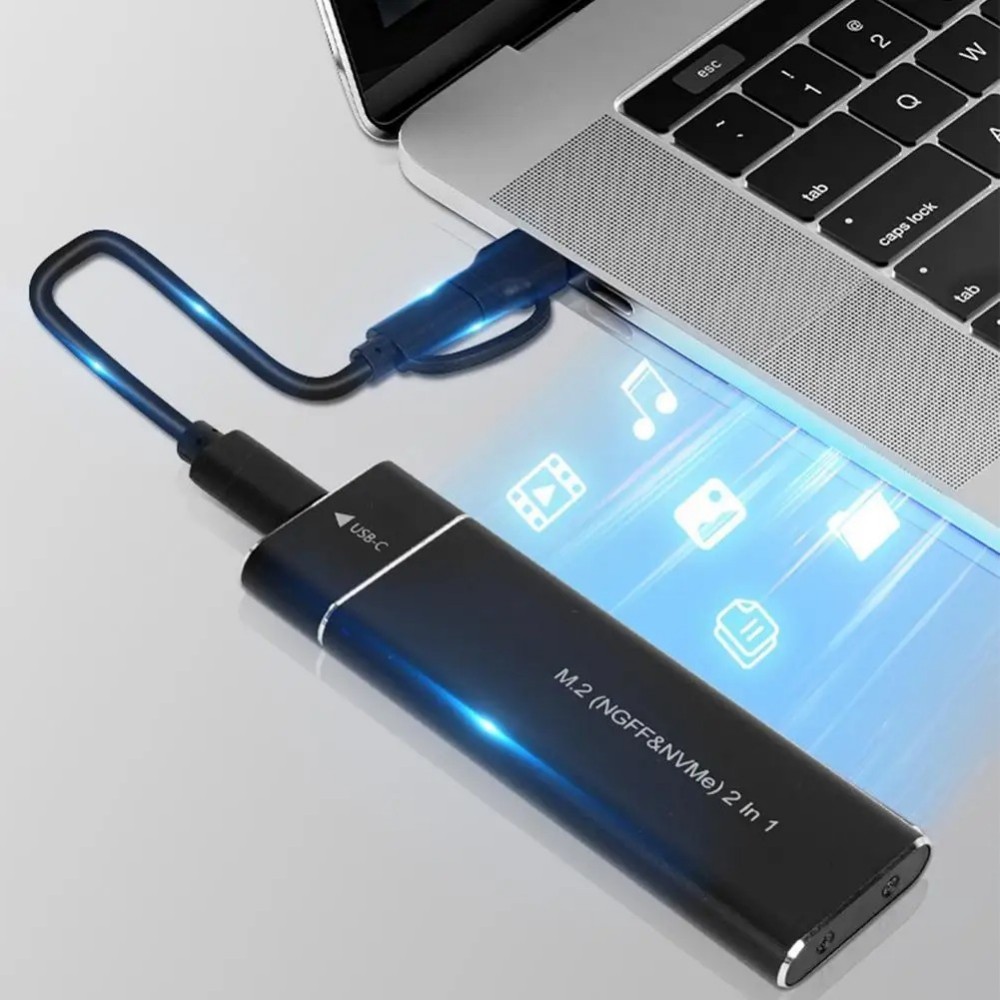KEBIDUMEI 10Gbps USB 3.1 Type  - مراجعة External Nvme Ssd وسعره