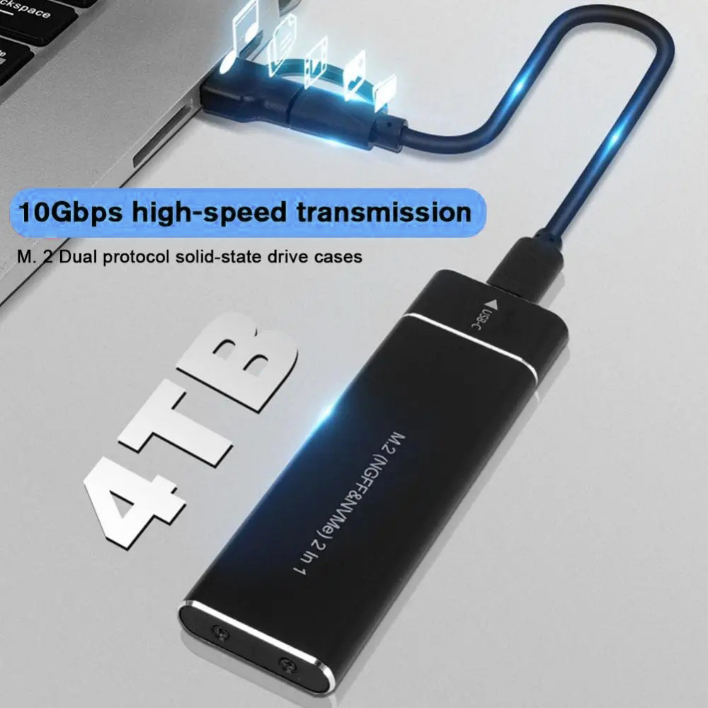 KEBIDUMEI 10Gbps USB 3.1 Type  - مراجعة External Nvme Ssd وسعره