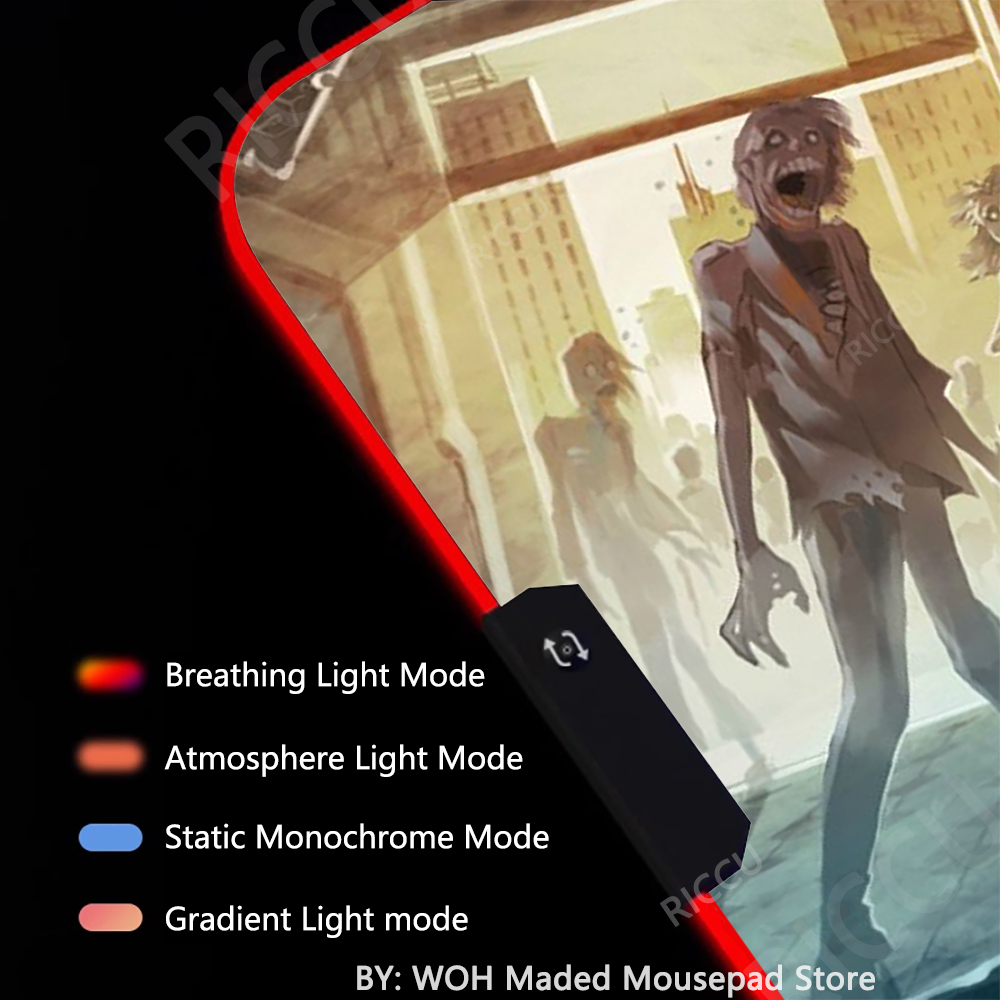 Project Zomboid Game Mousepad  - مراجعة Laptop Accessories Rgb وسعره