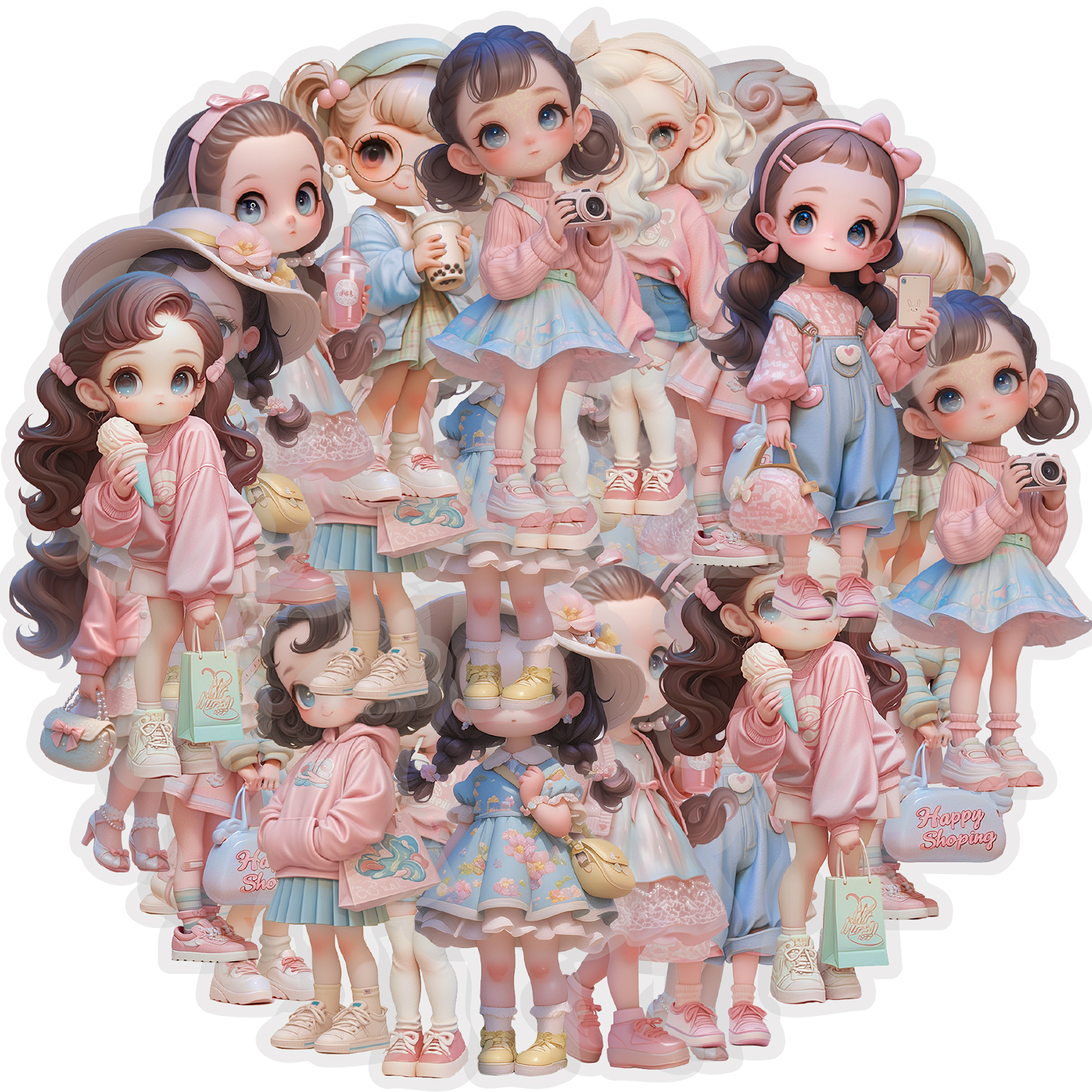Etori Life 10Pcs Sweet Macaron - مراجعة Laptop Accessories For Girls وسعره