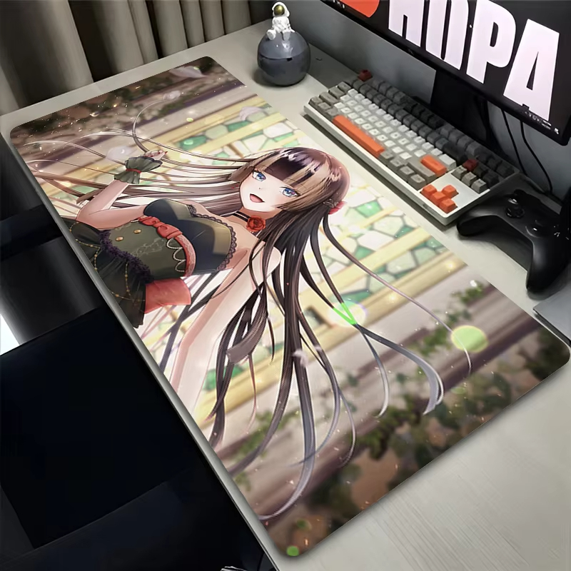 Large Mouse Pad Anime Girl, No - مراجعة Laptop Accessories For Girls وسعره