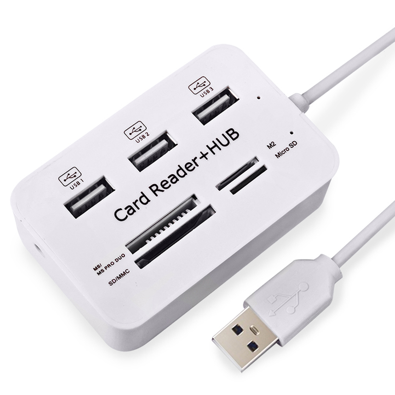 USB Hub 2.0 3 Ports TF Micro S - مراجعة Laptop Accessories All In One وسعره