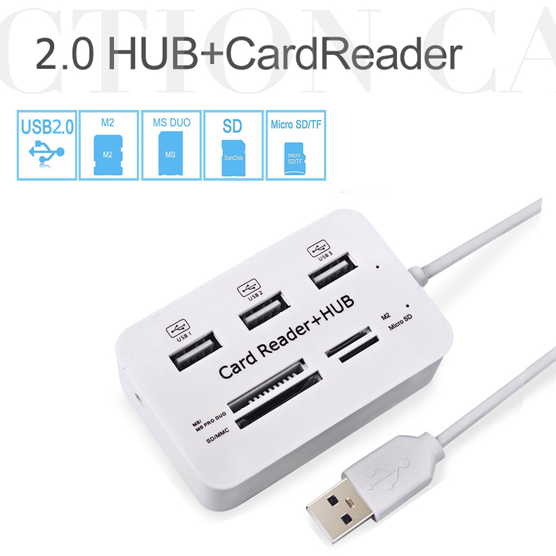 USB Hub 2.0 3 Ports TF Micro S - مراجعة Laptop Accessories All In One وسعره