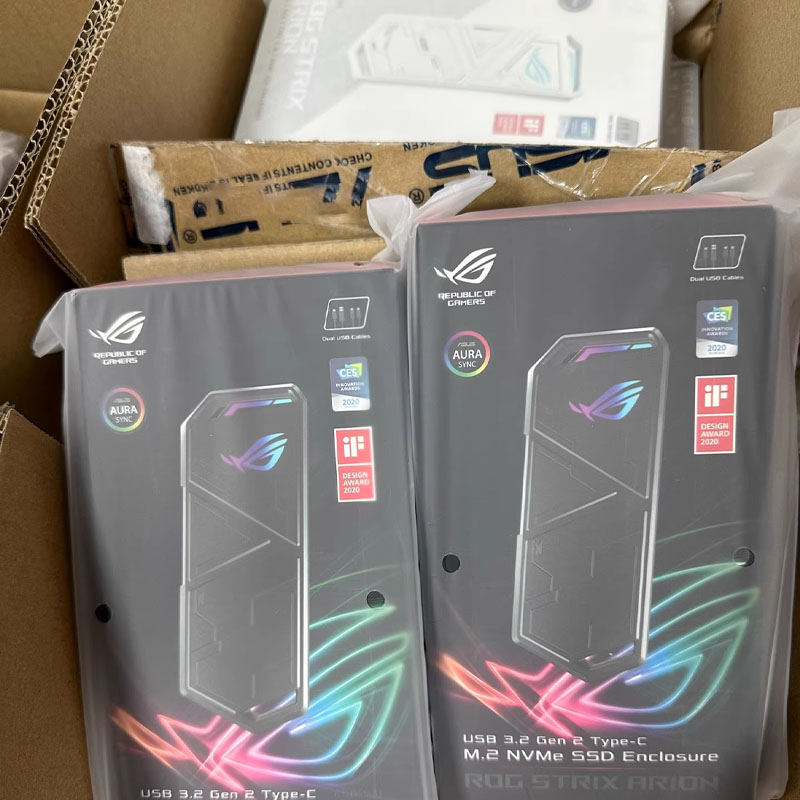 Rog Strix Arion S500 Portable  - مراجعة External Nvme Ssd وسعره