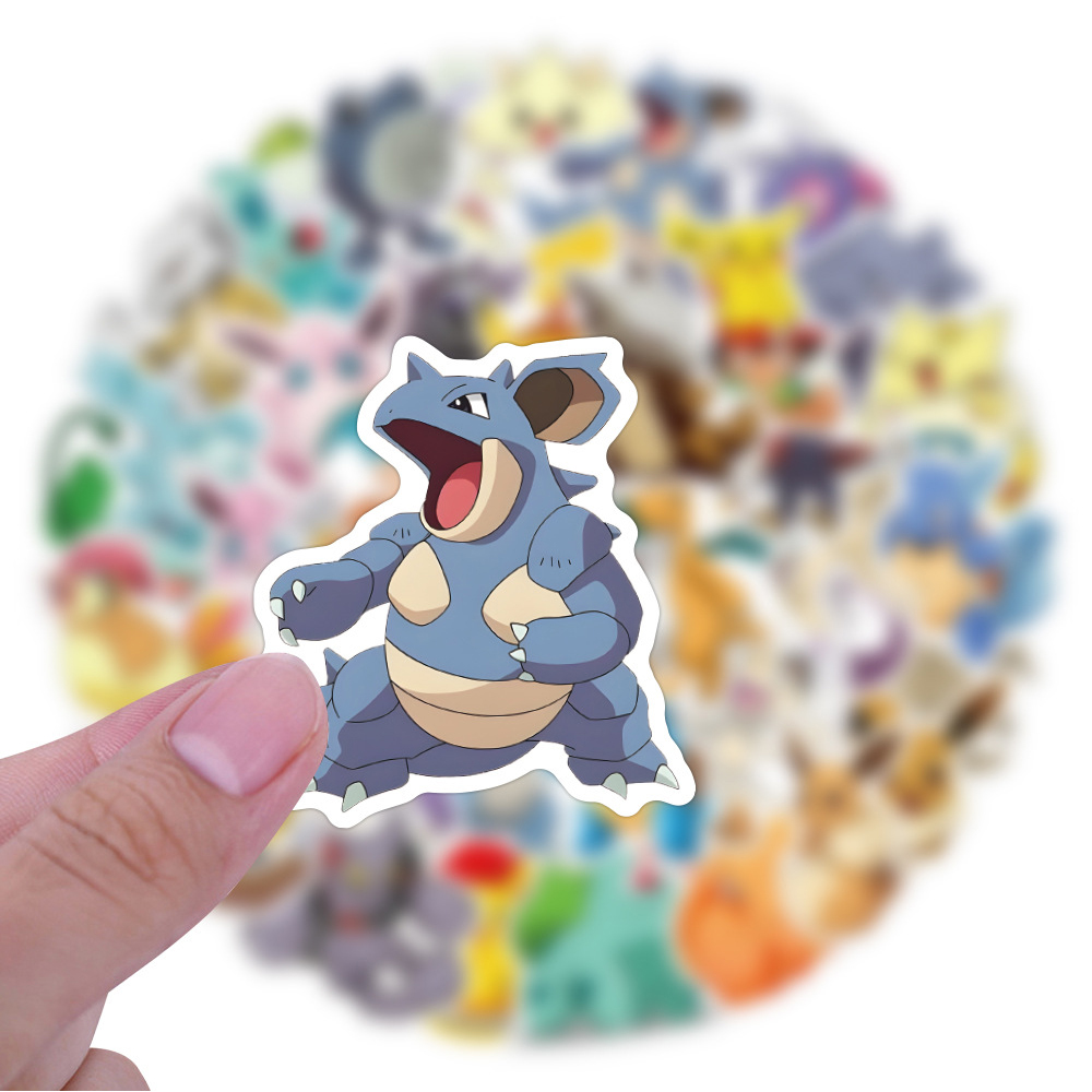 50/60pcs Cute Cartoon Anime Po - مراجعة Laptop Accessories Kids وسعره