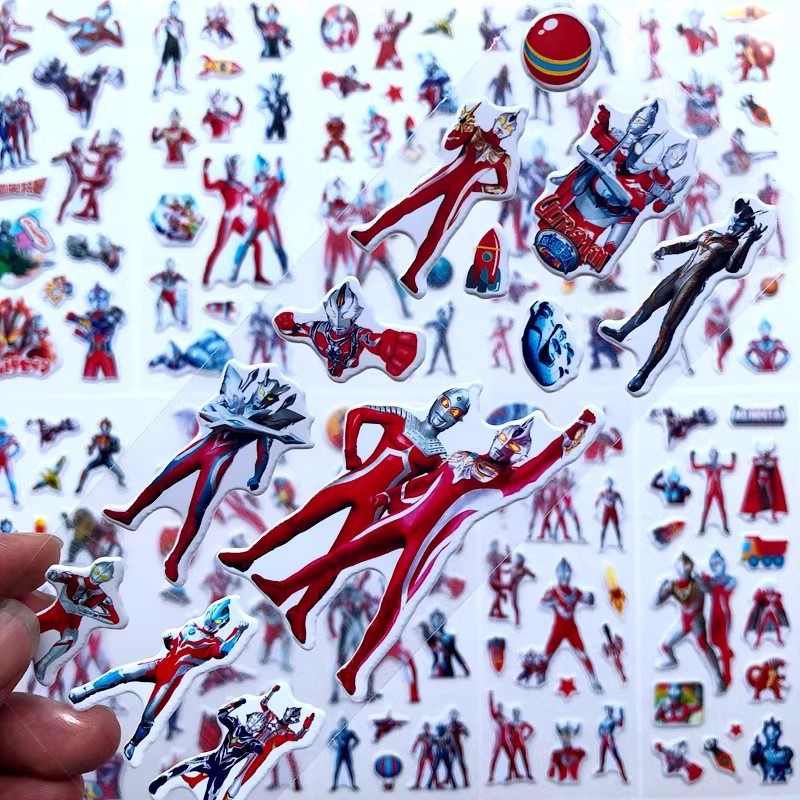 10pcs Cartoon Ultraman 3D Bubb - مراجعة Laptop Accessories Kids وسعره