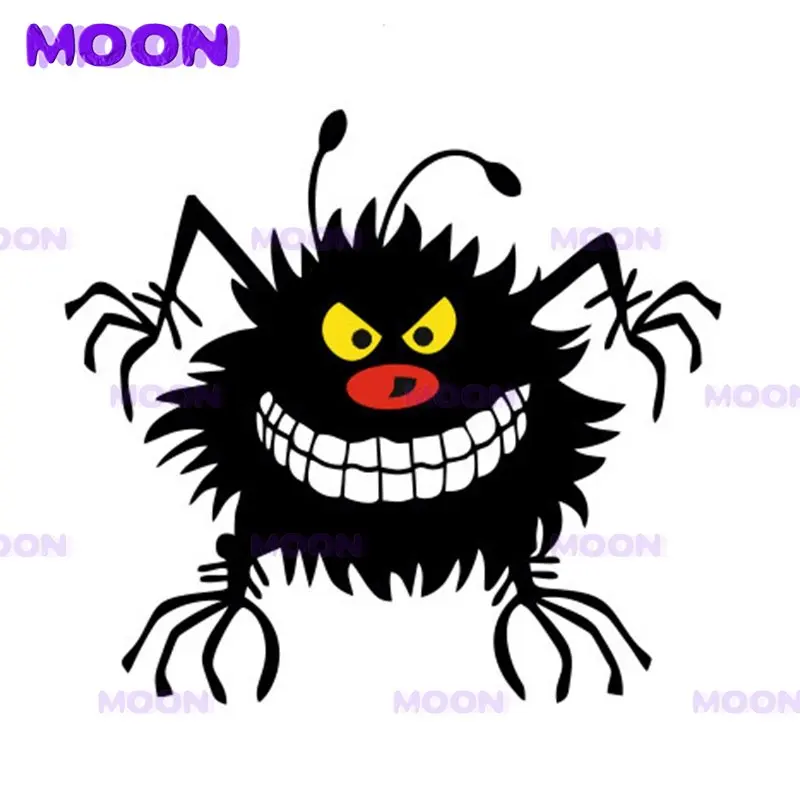 Funny Decal Babayka Demon Yell - مراجعة Yellow Laptop Accessories وسعره