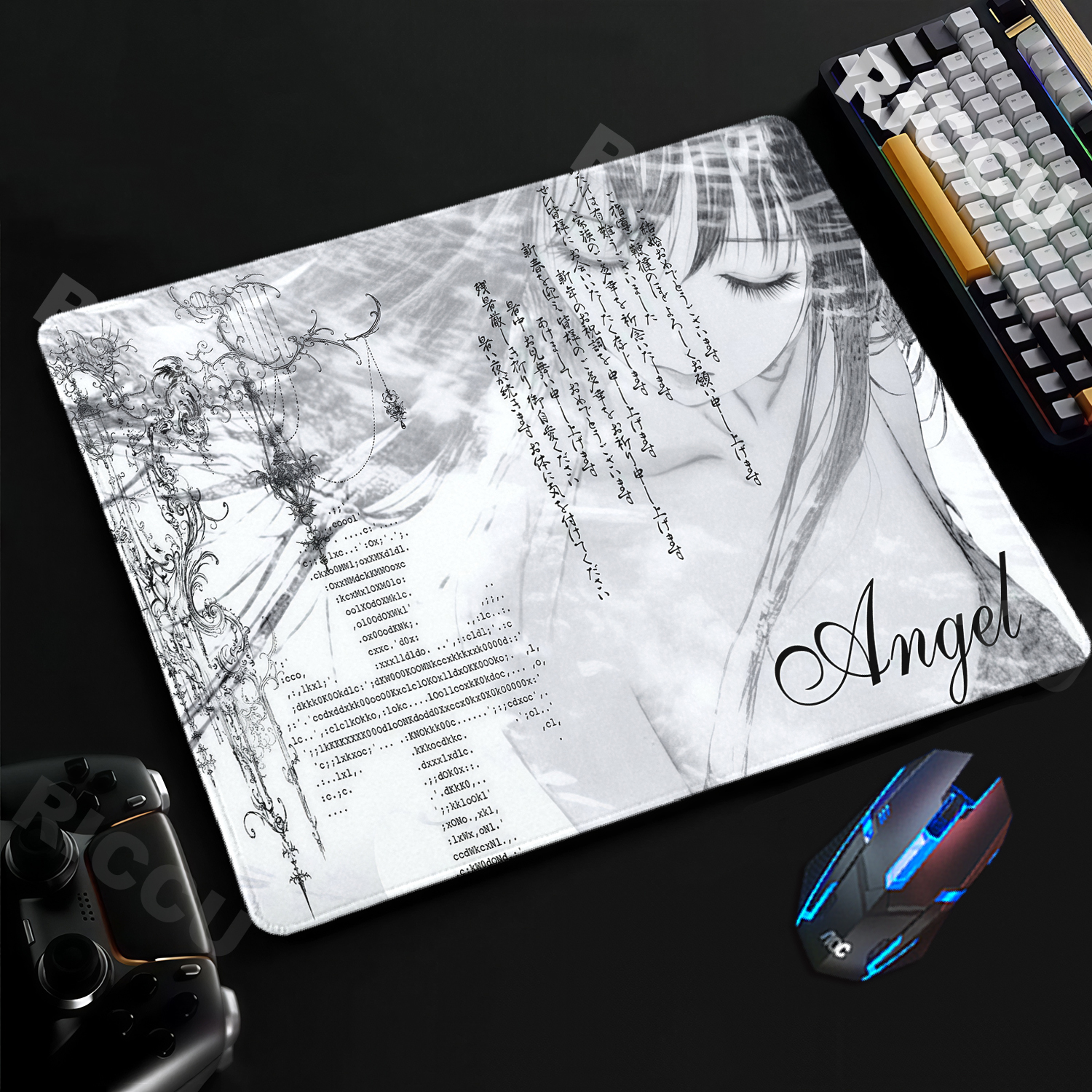 Anime Girl Aesthetics Mouse Pa - مراجعة Laptop Accessories For Girls وسعره
