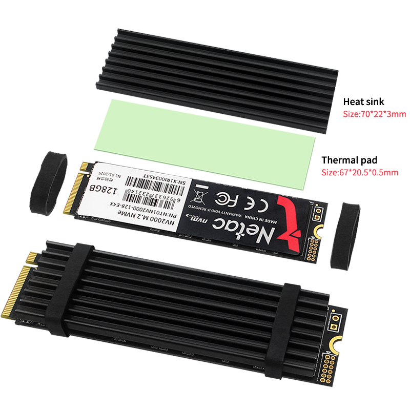 M.2 SSD Heatsink Aluminum Radi - مراجعة External Nvme Ssd وسعره
