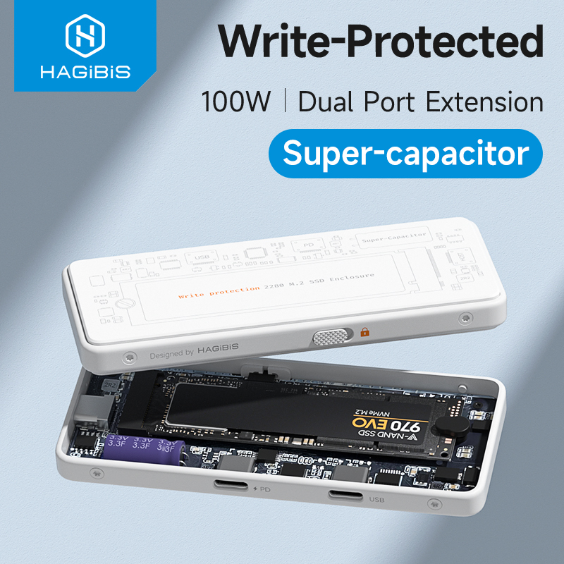 Hagibis M.2 NVMe SSD Enclosure - مراجعة External Nvme Ssd وسعره