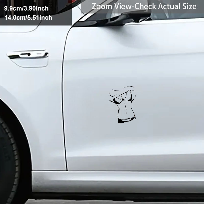 1Pc Fashion Girl Body Outline  - مراجعة Laptop Accessories Girly وسعره